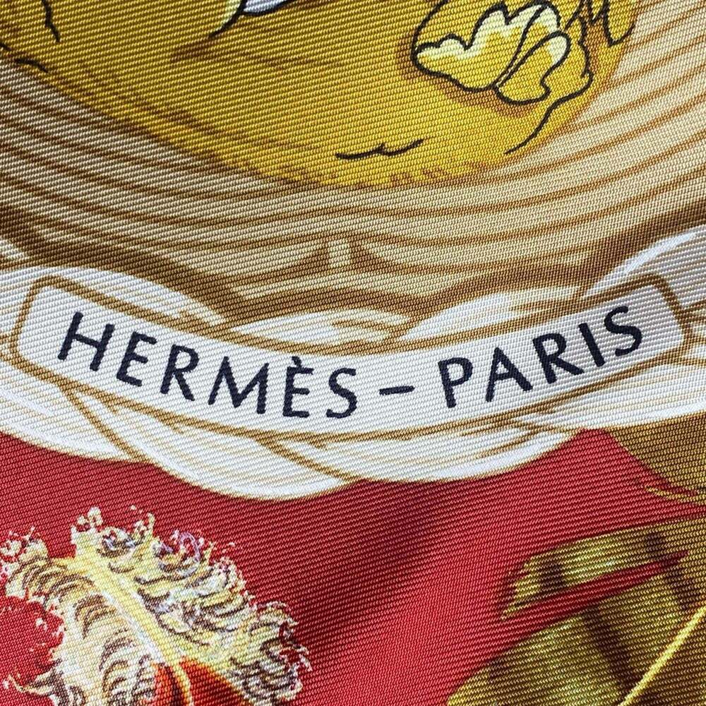 HERMES Authentic Black Scarf - Picture 5 of 6